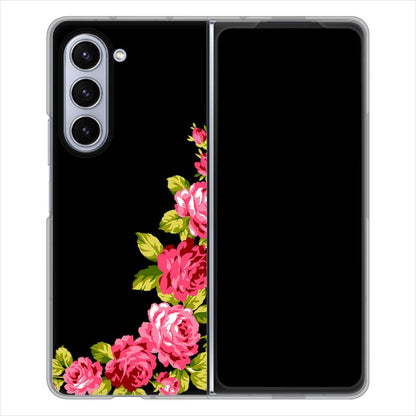 Galaxy Z Fold5 SC-55D docomo ロマンチックなバラ ハードケース 背面印刷
