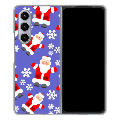 Galaxy Z Fold5 SC-55D docomo 高画質仕上げ 背面印刷 ハードケースクリスマス