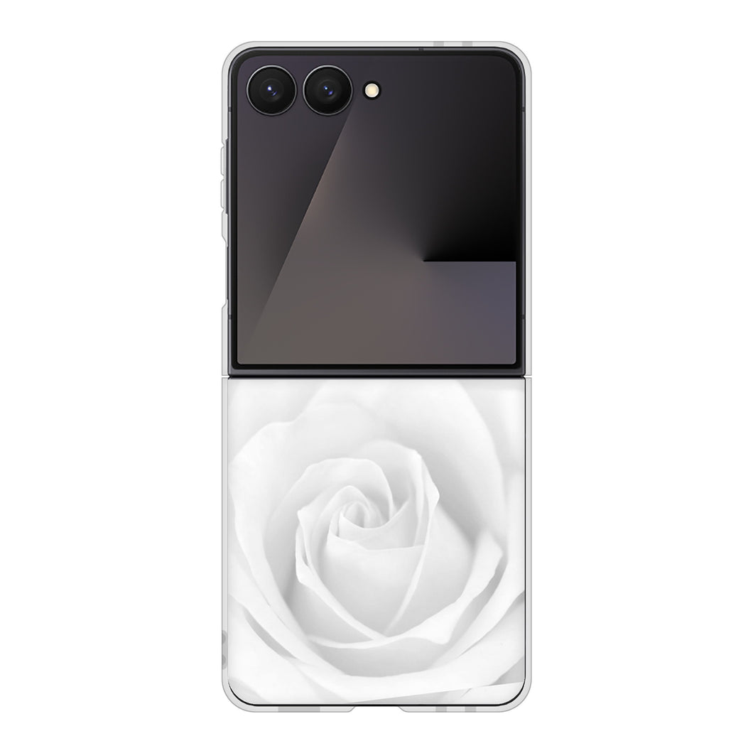 Galaxy Z Flip7 SC-55F docomo 高画質仕上げ 背面印刷 ハードケースバラ