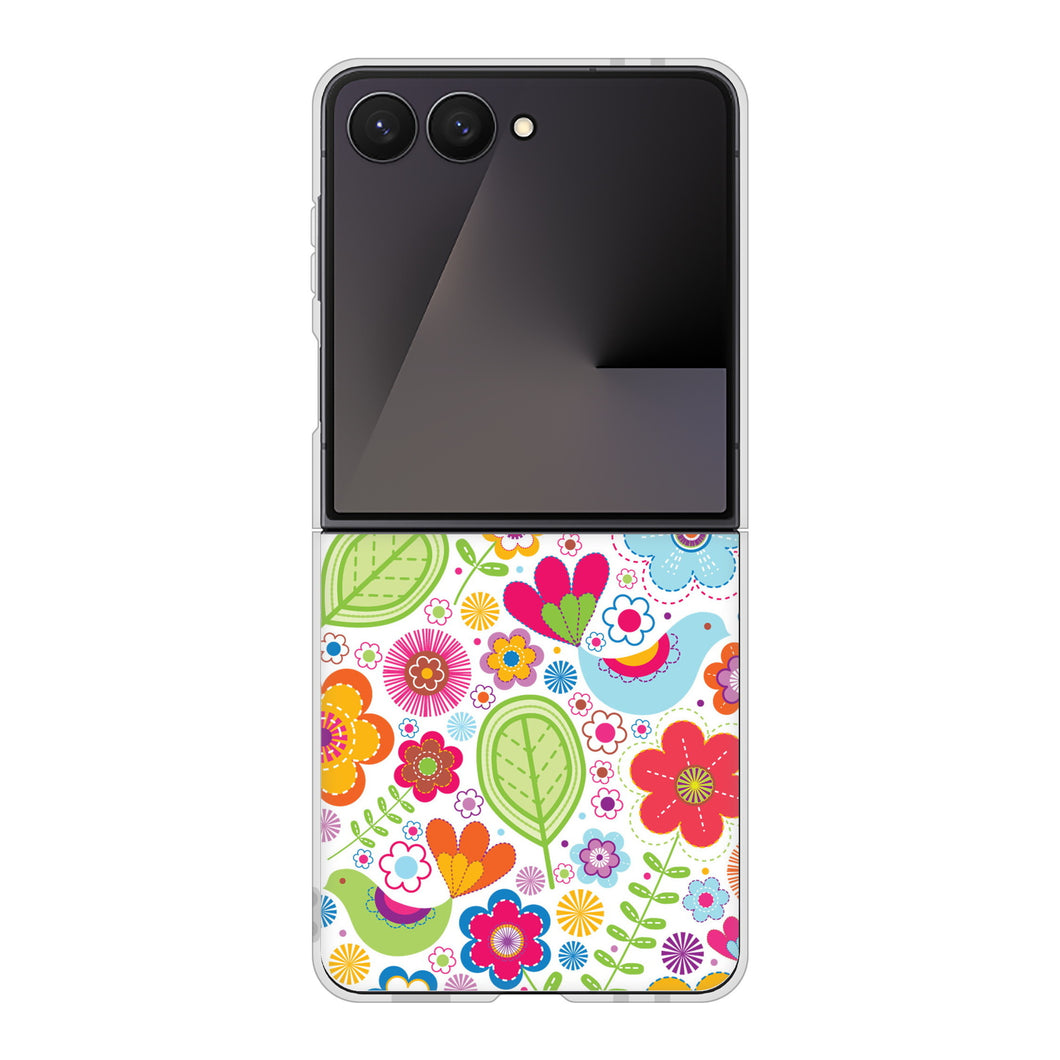 Galaxy Z Flip7 SC-55F docomo 高画質仕上げ 背面印刷 ハードケースマルチスタイル