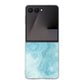 Galaxy Z Flip7 SC-55F docomo 高画質仕上げ 背面印刷 ハードケース大理石BK