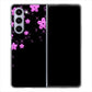 Galaxy Z Fold5 SCG22 au 高画質仕上げ 背面印刷 ハードケース 【019 桜クリスタル】