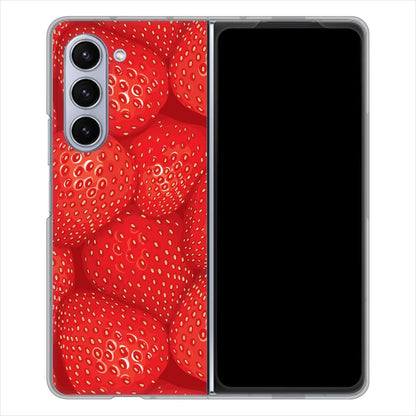 Galaxy Z Fold5 SCG22 au 高画質仕上げ 背面印刷 ハードケーススイーツ