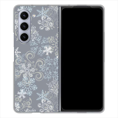 Galaxy Z Fold5 SCG22 au 高画質仕上げ 背面印刷 ハードケースクリスマス