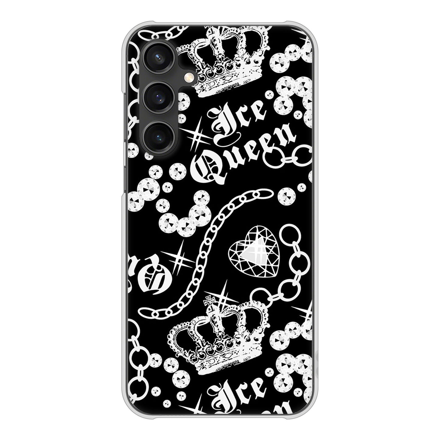 Galaxy S23 FE SCG24 au 高画質仕上げ 背面印刷 ハードケース 【187 ゴージャス クラウン】