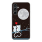 Galaxy S23 FE SCG24 au 高画質仕上げ 背面印刷 ハードケース夜とネコ