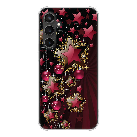 Galaxy S23 FE SCG24 au 高画質仕上げ 背面印刷 ハードケース 【434 星の壁】