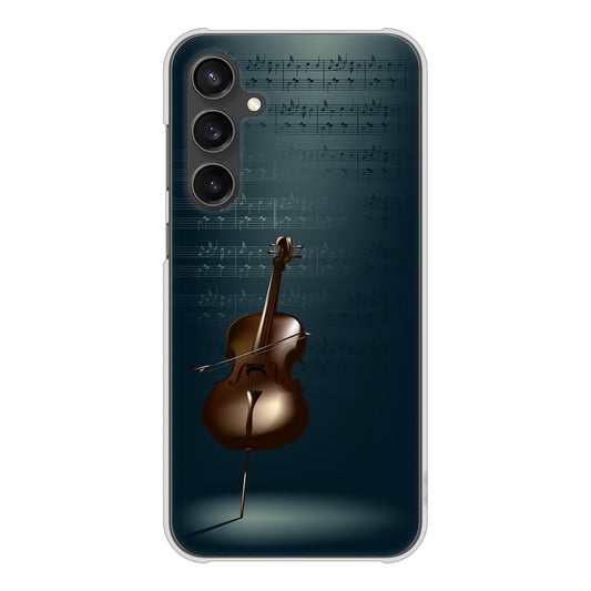 Galaxy S23 FE SCG24 au 高画質仕上げ 背面印刷 ハードケース 【441 楽譜】