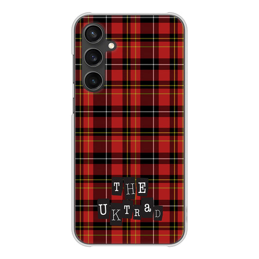 Galaxy S23 FE SCG24 au 高画質仕上げ 背面印刷 ハードケース 【547 THEチェック】