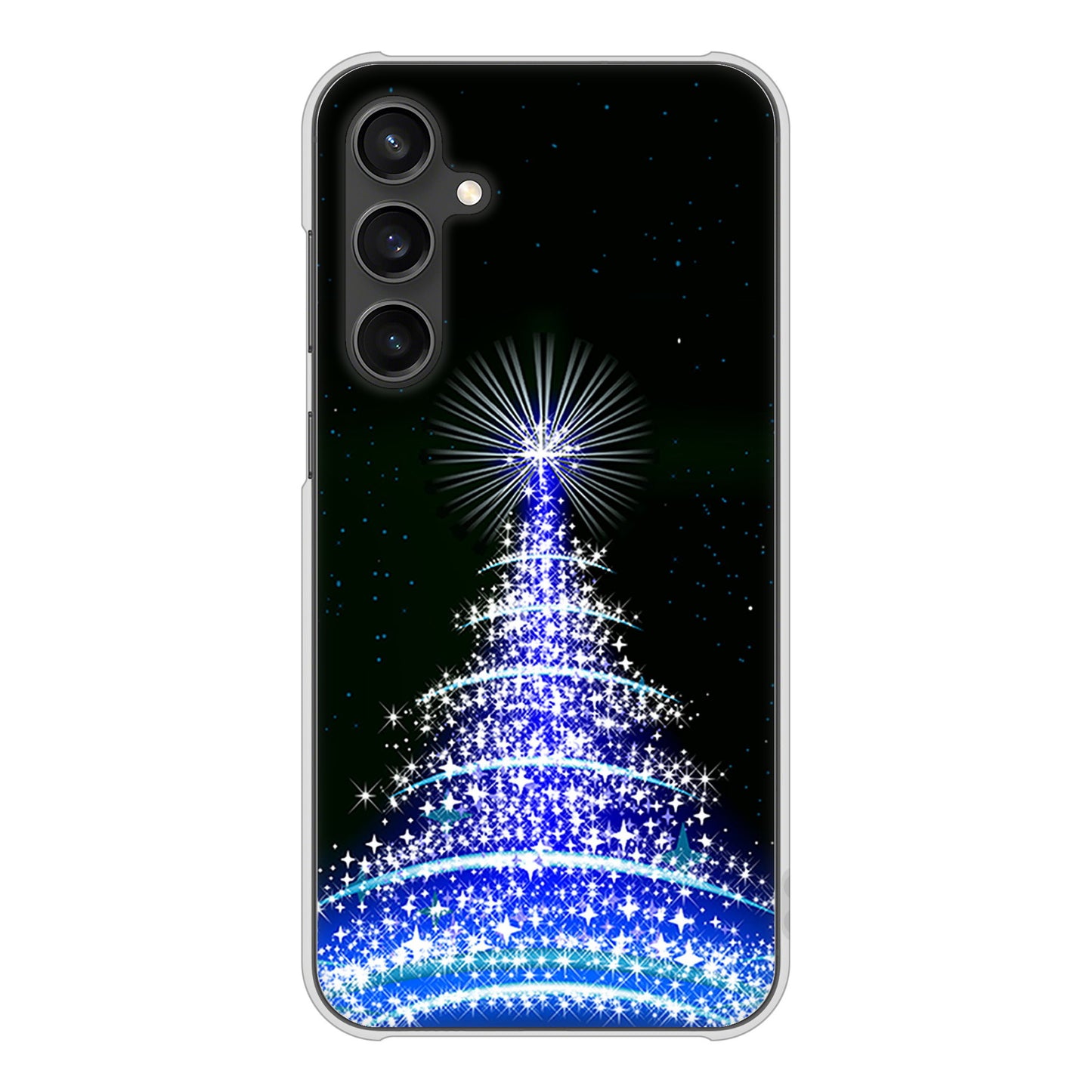 Galaxy S23 FE SCG24 au 高画質仕上げ 背面印刷 ハードケースクリスマス