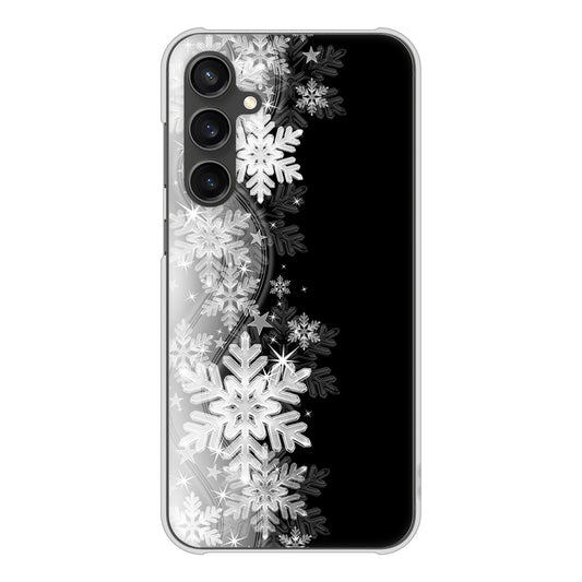 Galaxy S23 FE SCG24 au 高画質仕上げ 背面印刷 ハードケース 【603 白銀と闇】