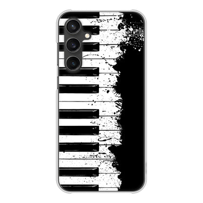 Galaxy S23 FE SCG24 au 高画質仕上げ 背面印刷 ハードケースピアノ