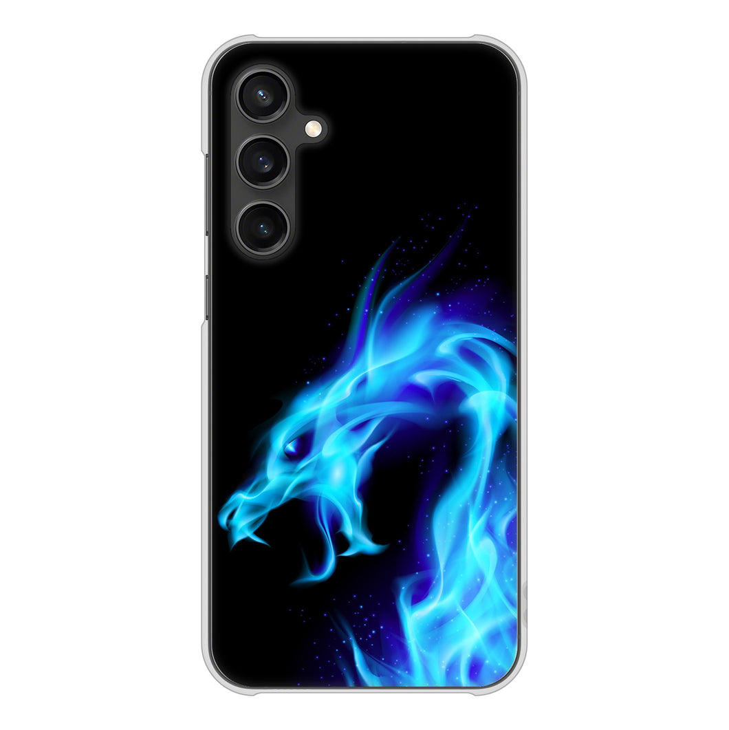 Galaxy S23 FE SCG24 au 高画質仕上げ 背面印刷 ハードケースドラゴン