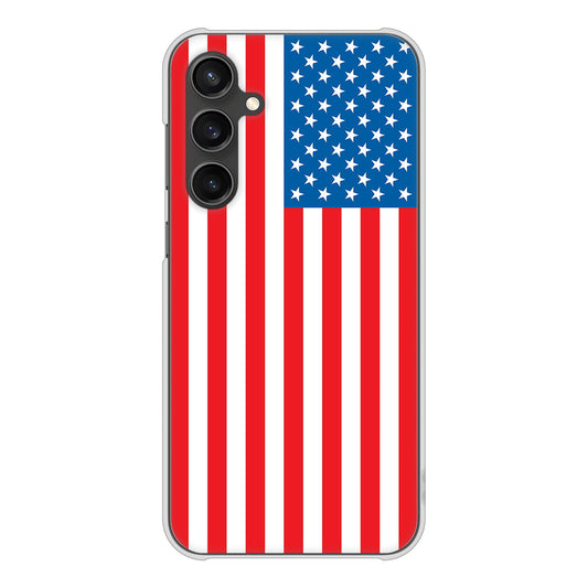 Galaxy S23 FE SCG24 au 高画質仕上げ 背面印刷 ハードケース国旗