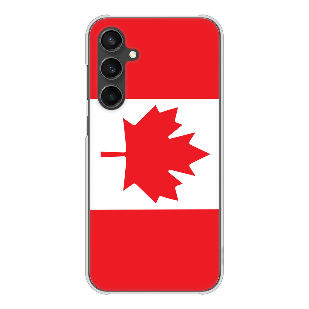 Galaxy S23 FE SCG24 au 高画質仕上げ 背面印刷 ハードケース国旗