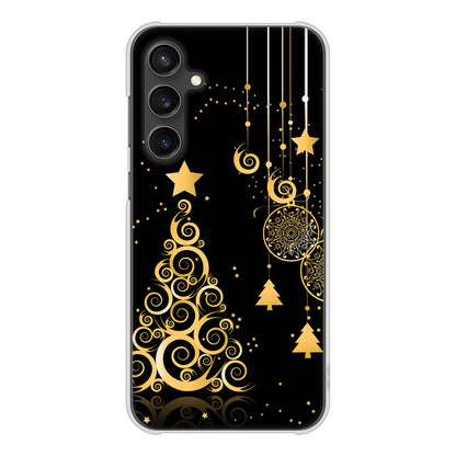 Galaxy S23 FE SCG24 au 高画質仕上げ 背面印刷 ハードケースクリスマス