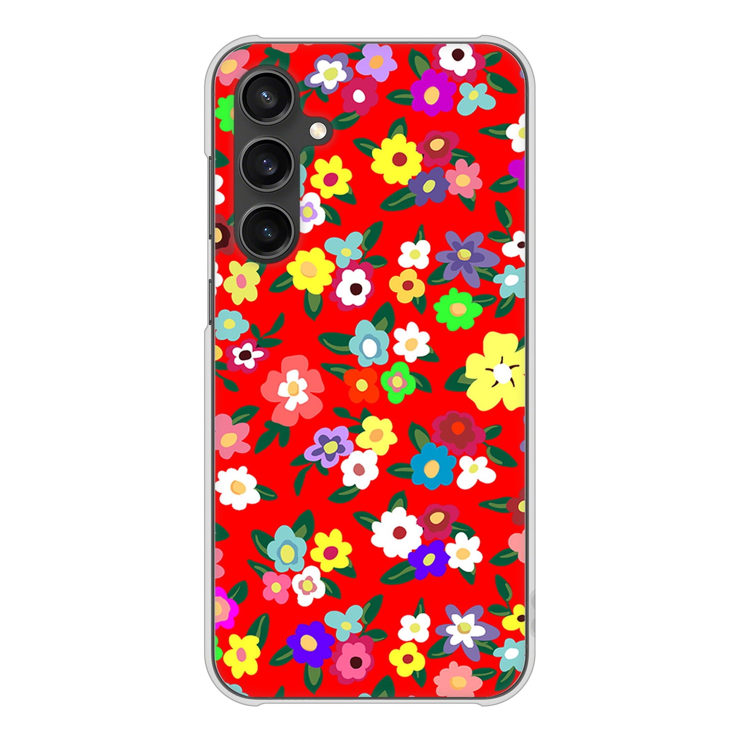 Galaxy S23 FE SCG24 au 高画質仕上げ 背面印刷 ハードケースリバティプリント