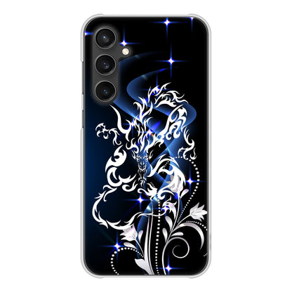 Galaxy S23 FE SCG24 au 高画質仕上げ 背面印刷 ハードケースドラゴン
