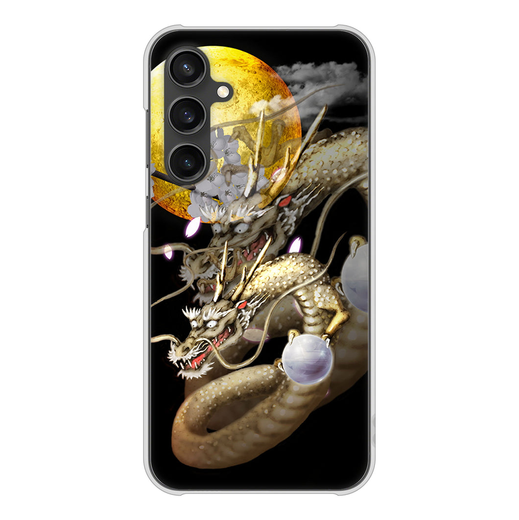 Galaxy S23 FE SCG24 au 高画質仕上げ 背面印刷 ハードケース龍