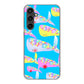 Galaxy S23 FE SCG24 au 高画質仕上げ 背面印刷 ハードケース 【1045 くじらの仲間】