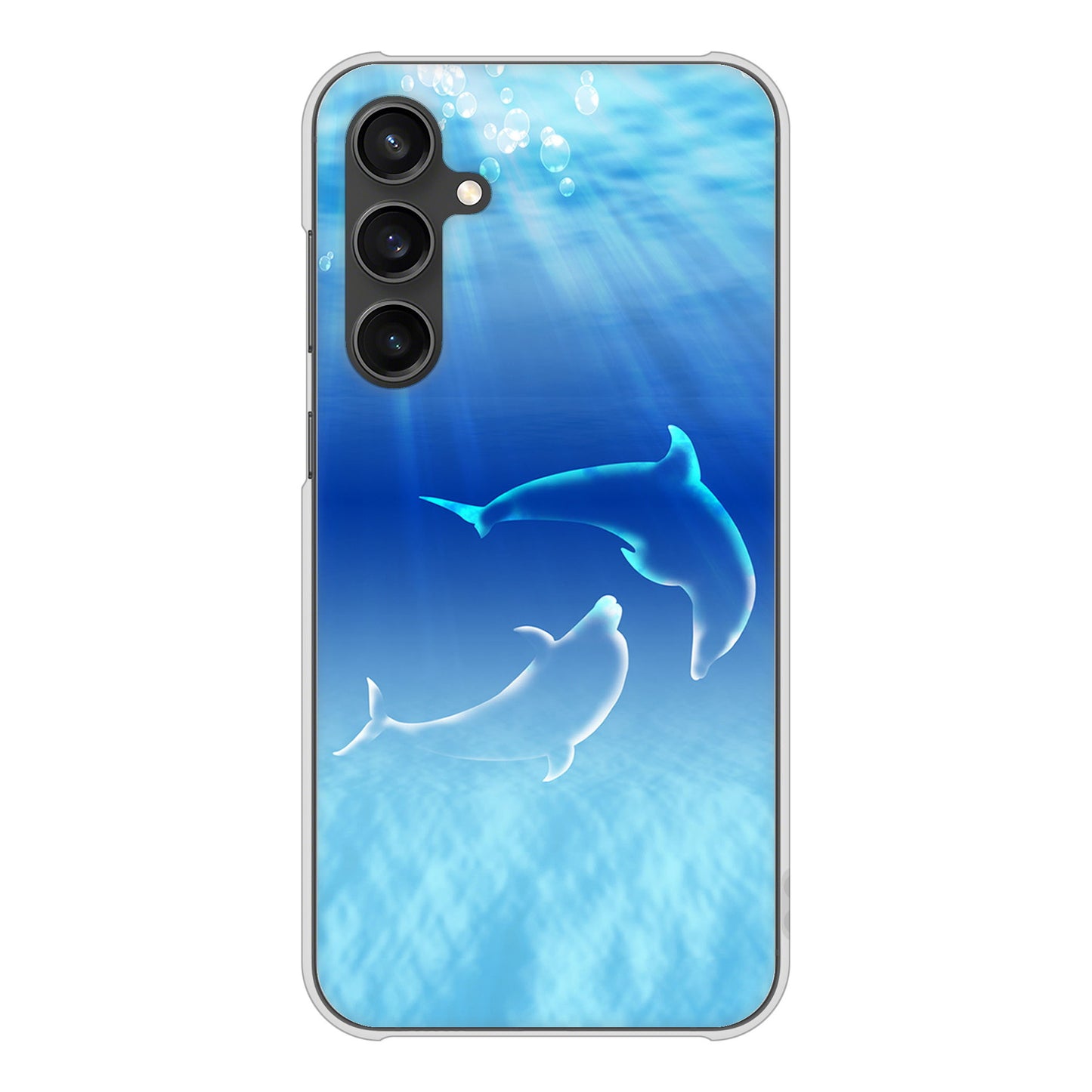 Galaxy S23 FE SCG24 au 高画質仕上げ 背面印刷 ハードケース海の守り神