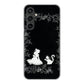 Galaxy S23 FE SCG24 au 高画質仕上げ 背面印刷 ハードケースお姫様とネコ
