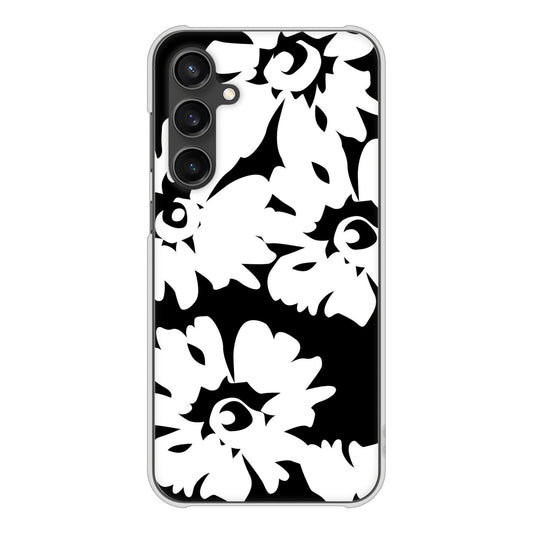 Galaxy S23 FE SCG24 au 高画質仕上げ 背面印刷 ハードケース 【1215 モダンフラワー】