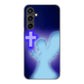 Galaxy S23 FE SCG24 au 高画質仕上げ 背面印刷 ハードケース 【1249 祈りを捧げる天使】