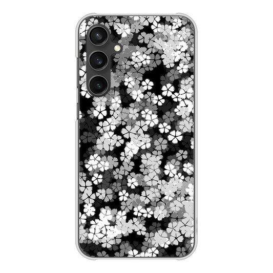 Galaxy S23 FE SCG24 au 高画質仕上げ 背面印刷 ハードケース 【1332 夜桜】