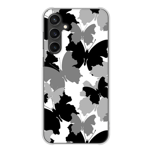 Galaxy S23 FE SCG24 au 高画質仕上げ 背面印刷 ハードケース 【1336 夜の蝶】