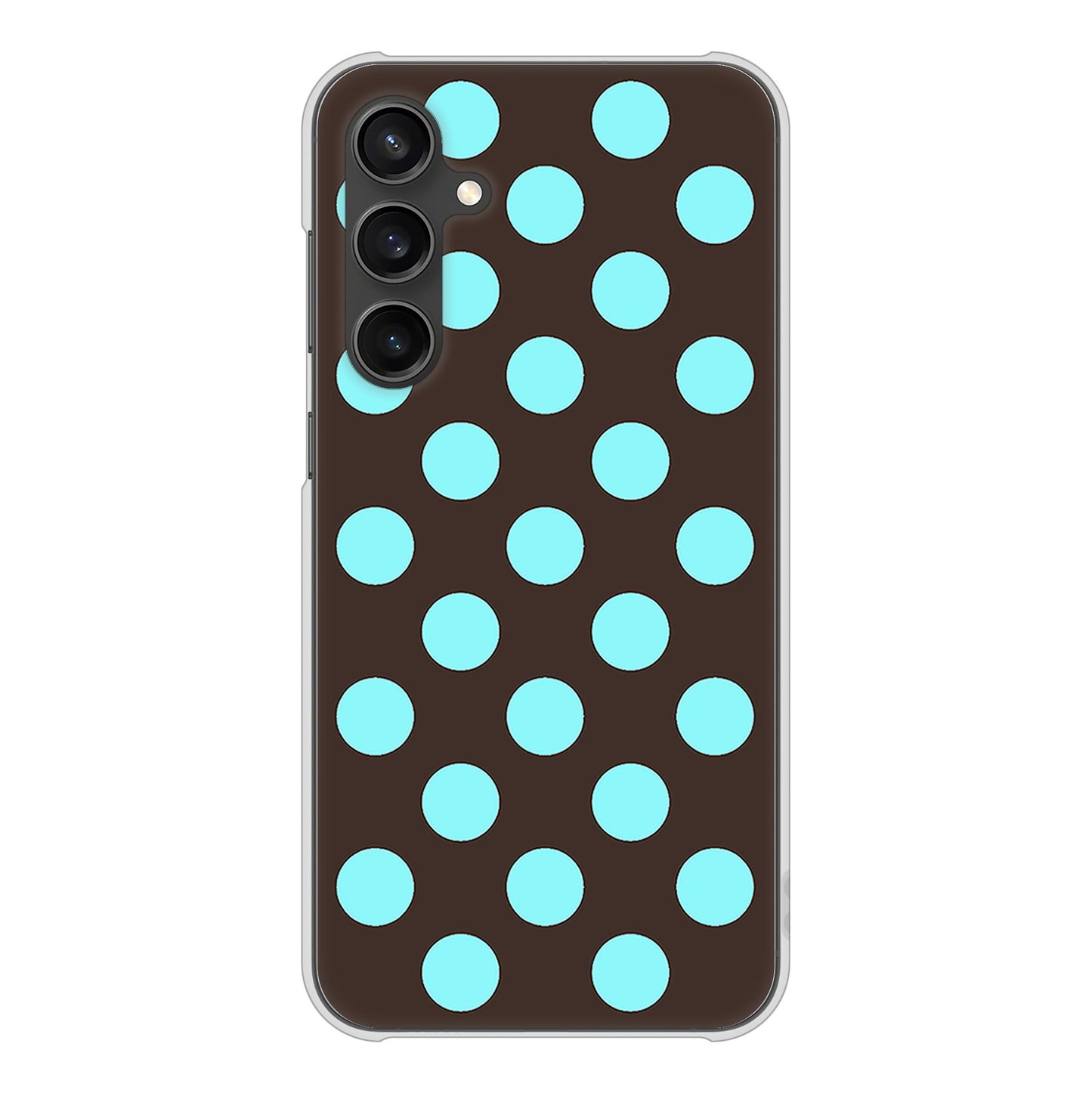 Galaxy S23 FE SCG24 au 高画質仕上げ 背面印刷 ハードケースシンプルビッグ