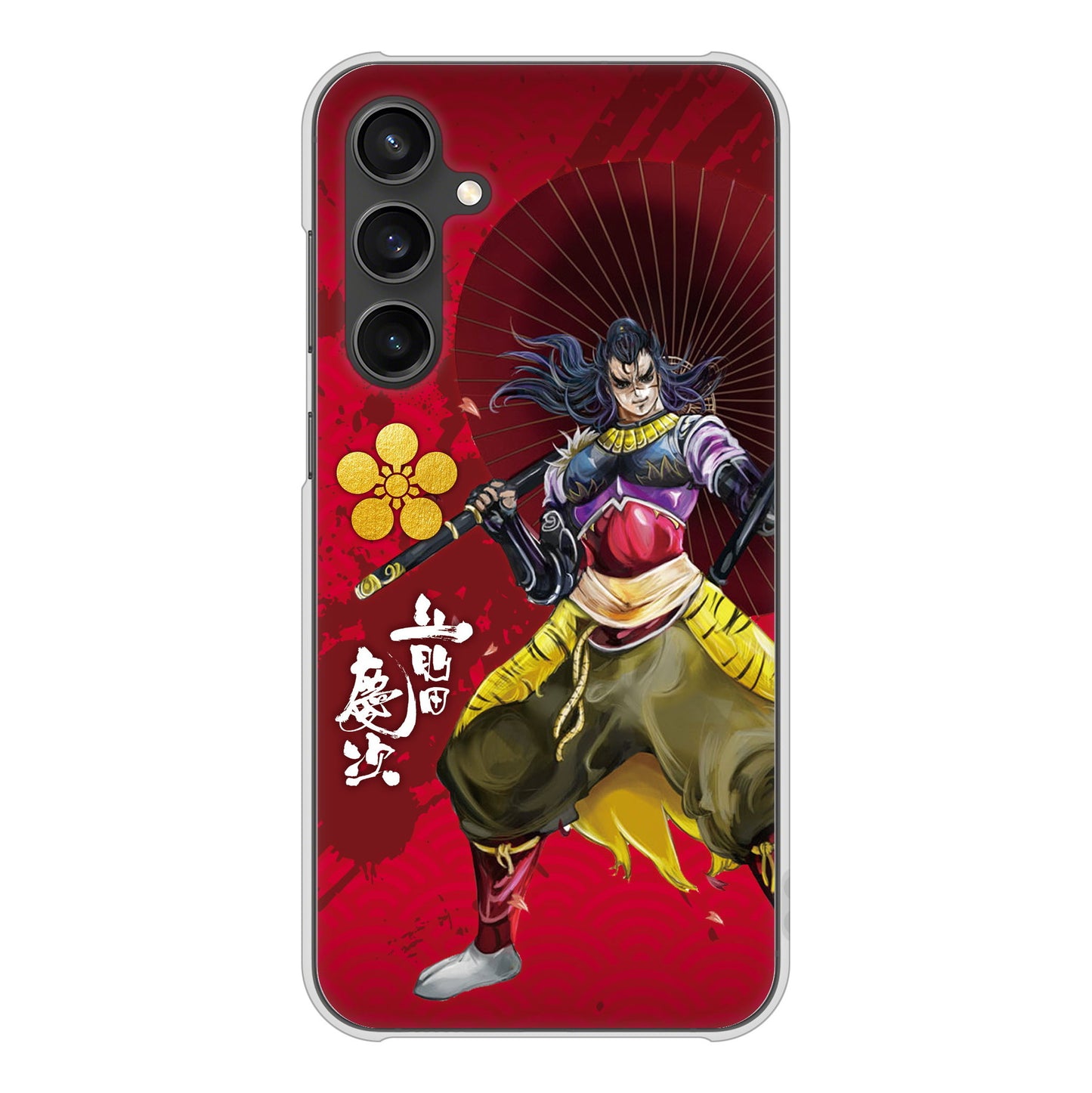 Galaxy S23 FE SCG24 au 高画質仕上げ 背面印刷 ハードケース家紋