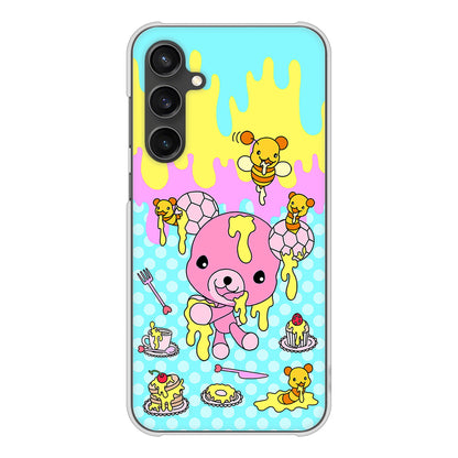 Galaxy S23 FE SCG24 au 高画質仕上げ 背面印刷 ハードケースむかいあぐる ハニベア