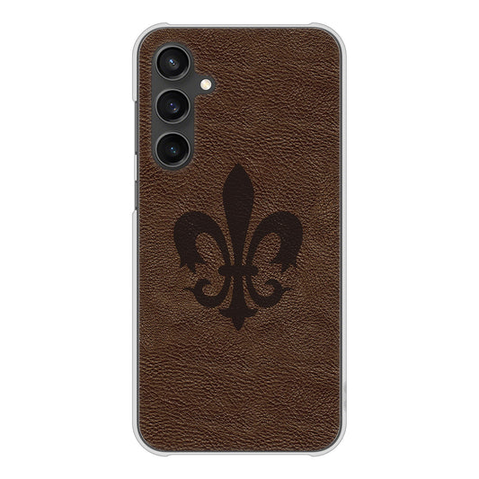 Galaxy S23 FE SCG24 au 高画質仕上げ 背面印刷 ハードケースレザー風