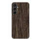 Galaxy S23 FE SCG24 au 高画質仕上げ 背面印刷 ハードケース 【EK848 木目ダークブラウン】