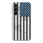 Galaxy S23 FE SCG24 au 高画質仕上げ 背面印刷 ハードケース 【EK864 アメリカンフラッグビンテージ】