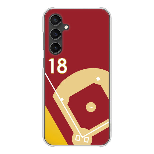 Galaxy S23 FE SCG24 au 高画質仕上げ 背面印刷 ハードケースbaseball