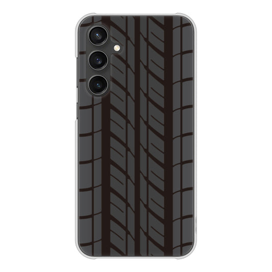 Galaxy S23 FE SCG24 au 高画質仕上げ 背面印刷 ハードケース 【IB931 タイヤ】