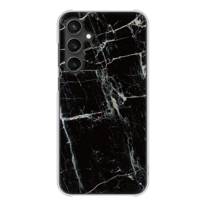 Galaxy S23 FE SCG24 au 高画質仕上げ 背面印刷 ハードケース大理石BK