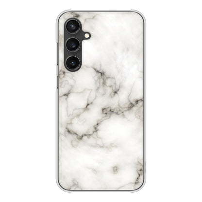 Galaxy S23 FE SCG24 au 高画質仕上げ 背面印刷 ハードケース大理石BK