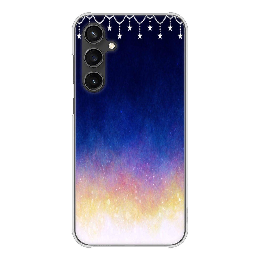Galaxy S23 FE SCG24 au 高画質仕上げ 背面印刷 ハードケース 【MI803 冬の夜空】