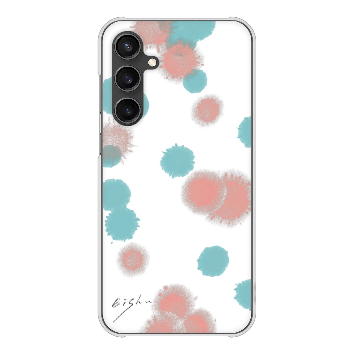 Galaxy S23 FE SCG24 au 高画質仕上げ 背面印刷 ハードケース大野詠舟 デザイン筆文字