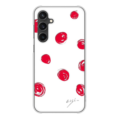 Galaxy S23 FE SCG24 au 高画質仕上げ 背面印刷 ハードケース大野詠舟 手描きシンプル