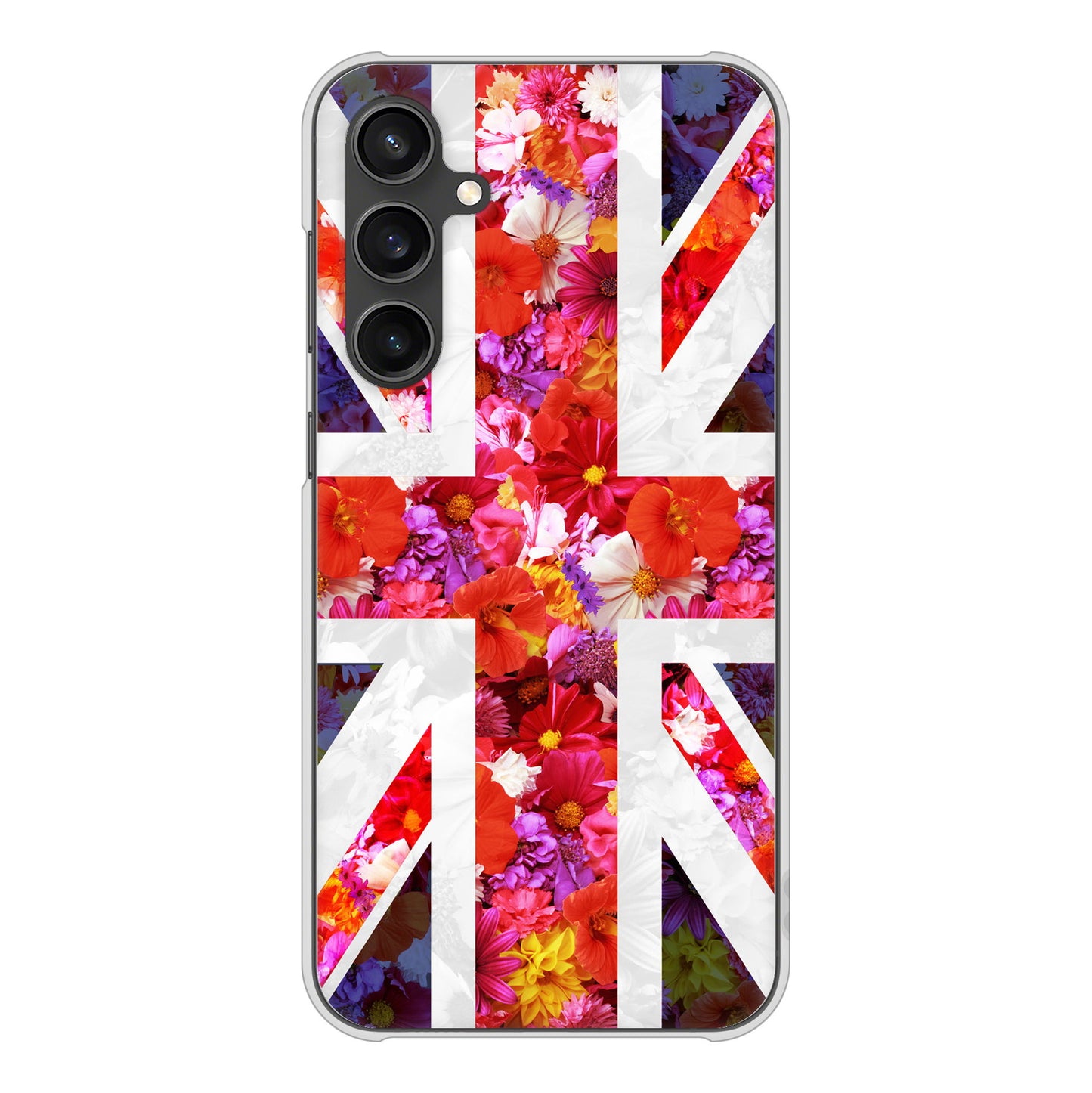 Galaxy S23 FE SCG24 au 高画質仕上げ 背面印刷 ハードケースユニオンジャック