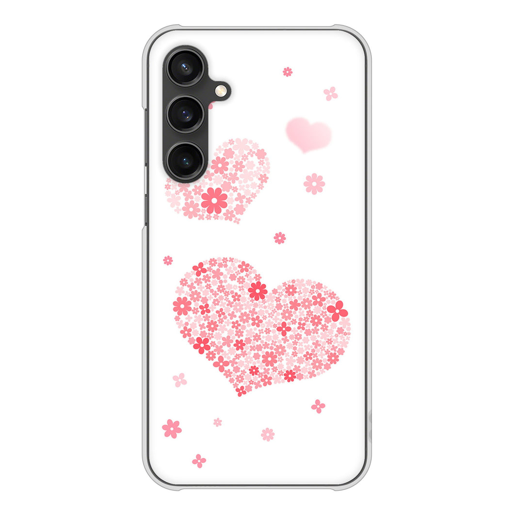 Galaxy S23 FE SCG24 au 高画質仕上げ 背面印刷 ハードケースビッグハート