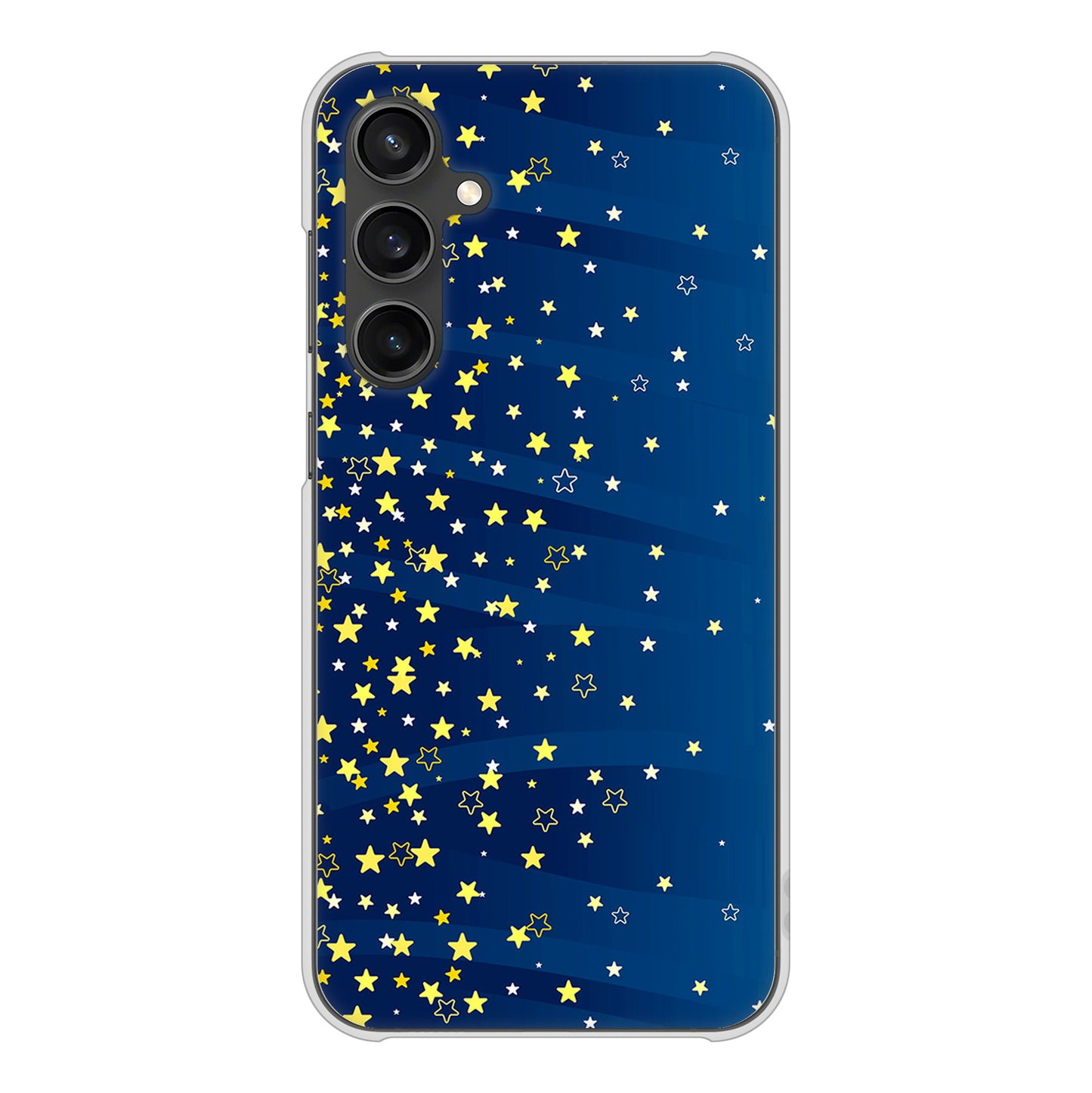 Galaxy S23 FE SCG24 au 高画質仕上げ 背面印刷 ハードケース 【VA842 満天の星空】