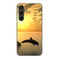 Galaxy S23 FE SCG24 au 高画質仕上げ 背面印刷 ハードケース 【VA845 夕暮れのドルフィン】