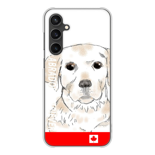 Galaxy S23 FE SCG24 au 高画質仕上げ 背面印刷 ハードケースラブラドールレトリバー