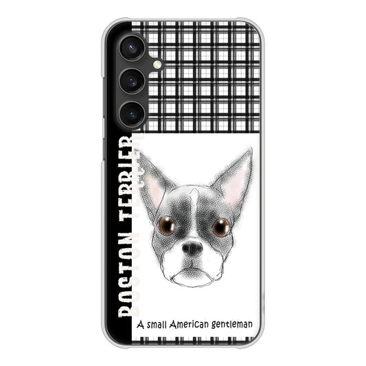 Galaxy S23 FE SCG24 au 高画質仕上げ 背面印刷 ハードケースボストンテリア