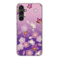Galaxy S23 FE SCG24 au 高画質仕上げ 背面印刷 ハードケース和花柄